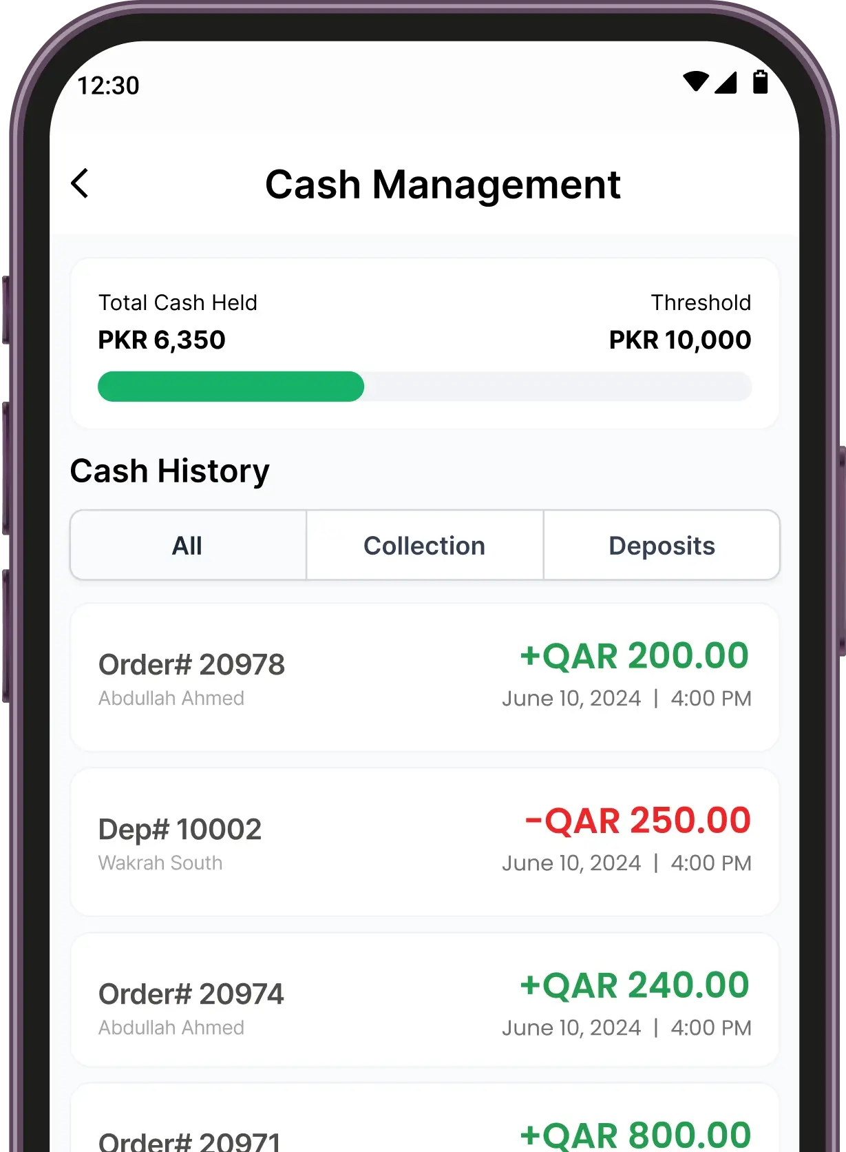 Cash Handling
