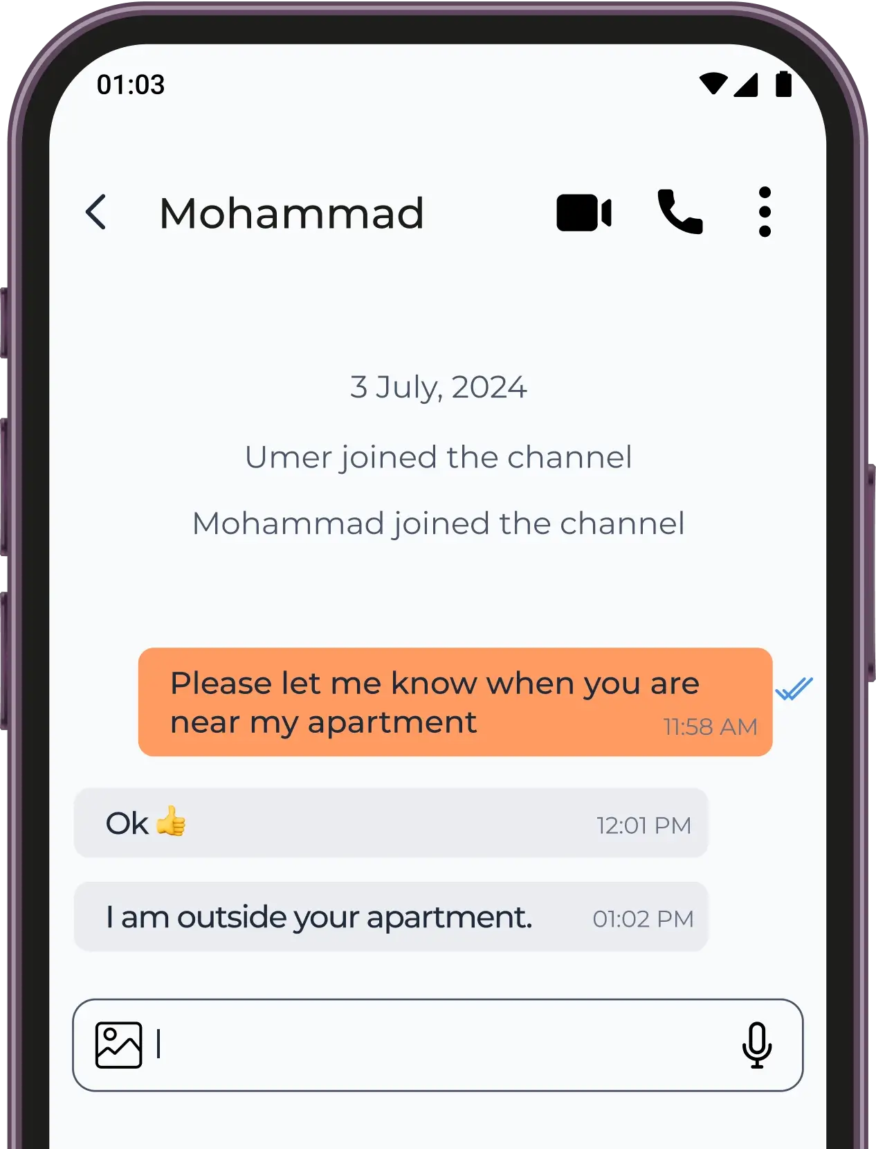 Chat directly with customers